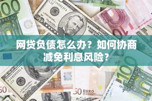 北京网贷负债怎么办？如何协商减免利息风险？