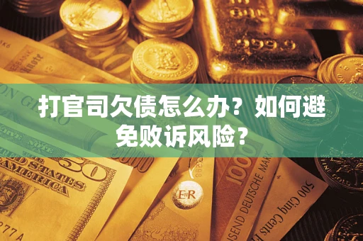 北京打官司欠债怎么办？如何避免败诉风险？