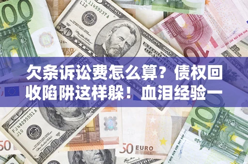 北京欠条诉讼费怎么算？债权回收陷阱这样躲！血泪经验一次讲透
