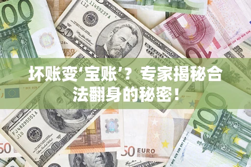 北京坏账变‘宝账’？专家揭秘合法翻身的秘密！