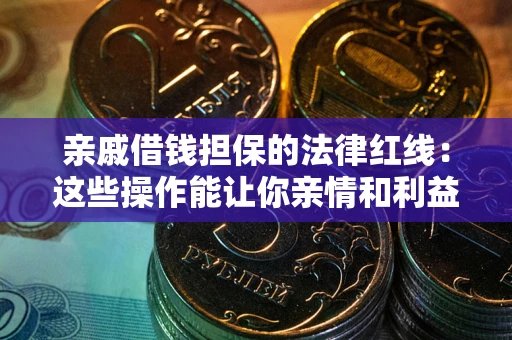 北京亲戚借钱担保的法律红线：这些操作能让你亲情和利益两不误