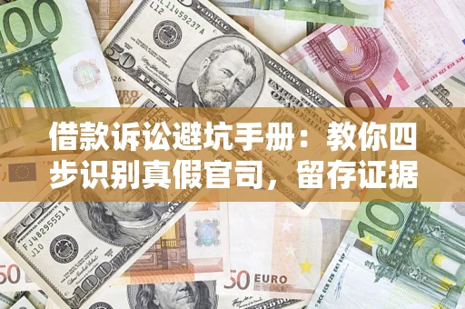 北京借款诉讼避坑手册：教你四步识别真假官司，留存证据不踩雷