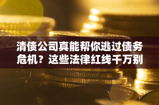 北京清债公司真能帮你逃过债务危机？这些法律红线千万别踩