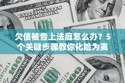 北京欠债被告上法庭怎么办？5个关键步骤教你化险为夷